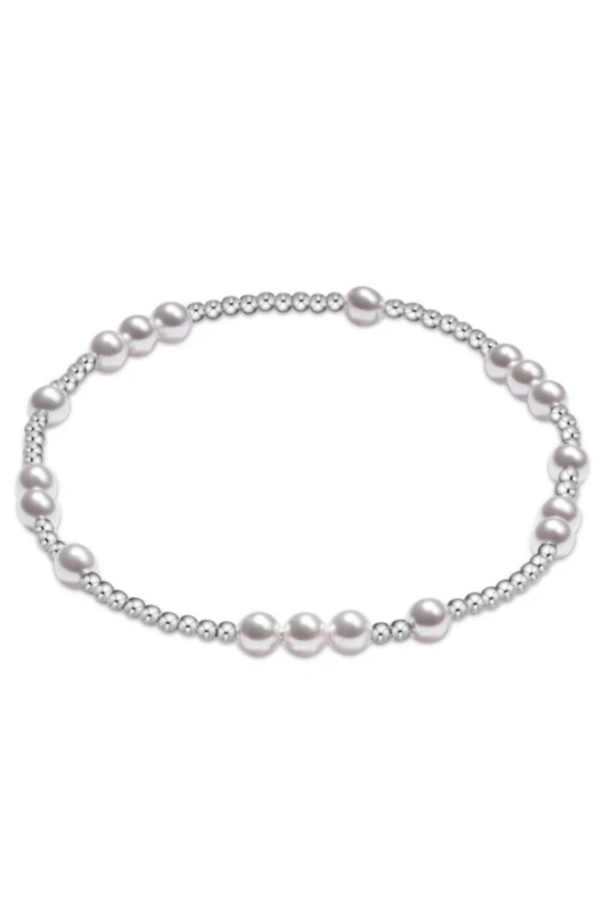 Enewton Jewelry Enewton Extends Hope Unwritten Sterling 4mm Bead Bracelet- Pearl
