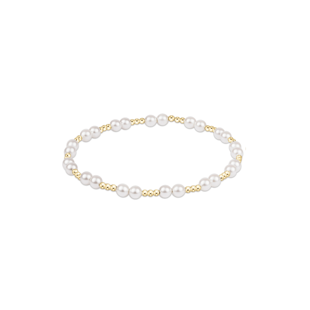 Enewton Jewelry Enewton Extends Together Pearl 4mm Bracelet gold/silver