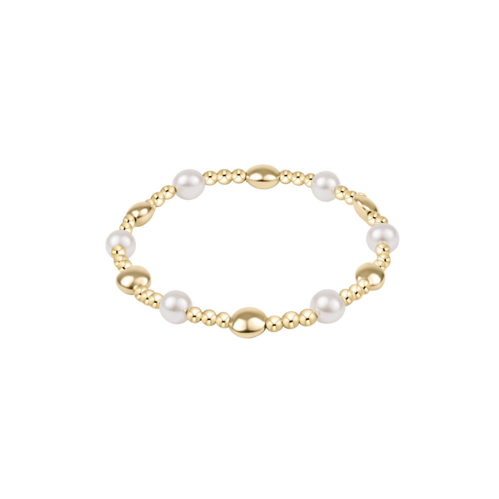Enewton Jewelry Enewton Honesty Sincerity Pearl 6mm Bracelet Gold