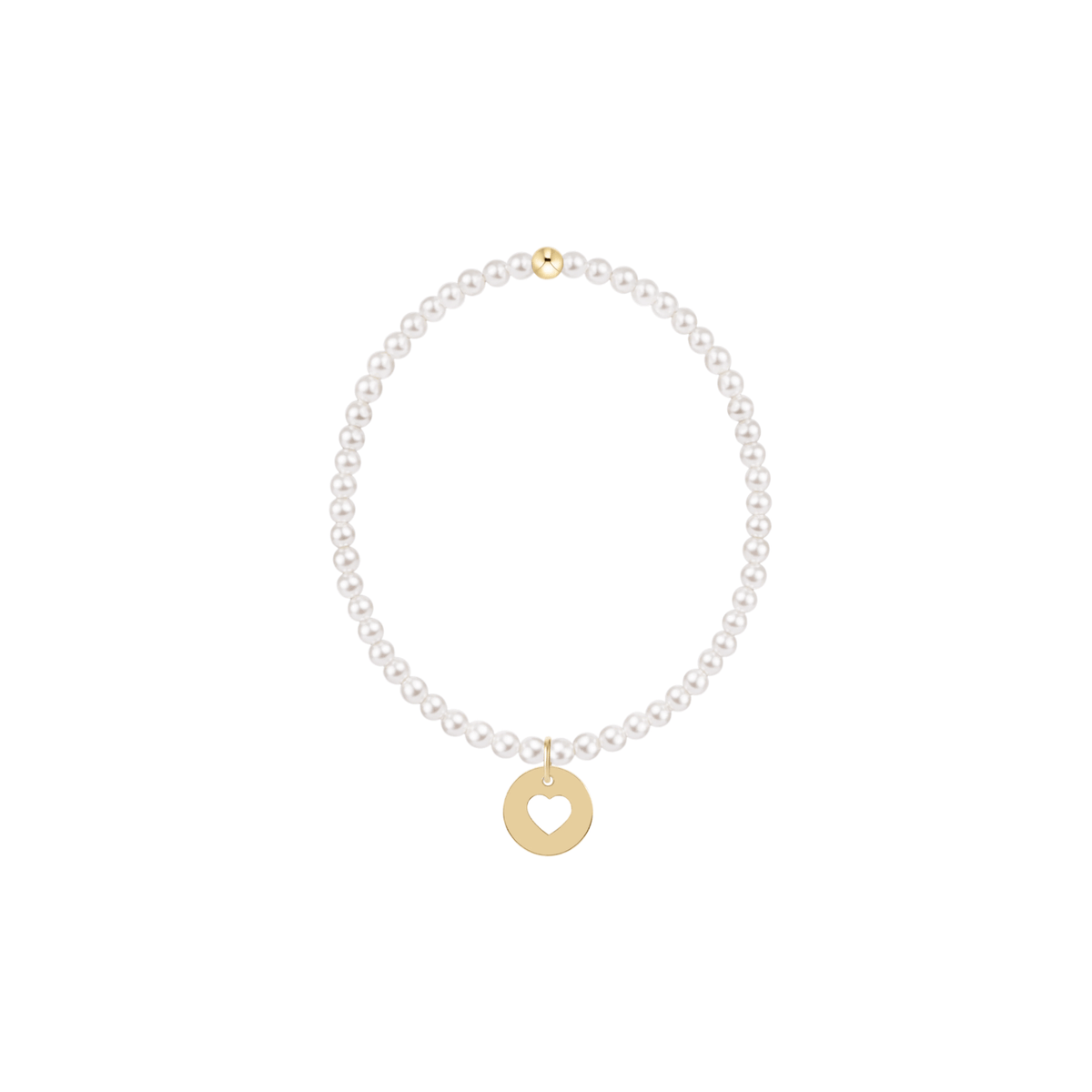 Enewton Jewelry Enewton Love Gold Disc--Classic Pearl 3mm Bracelet Gold