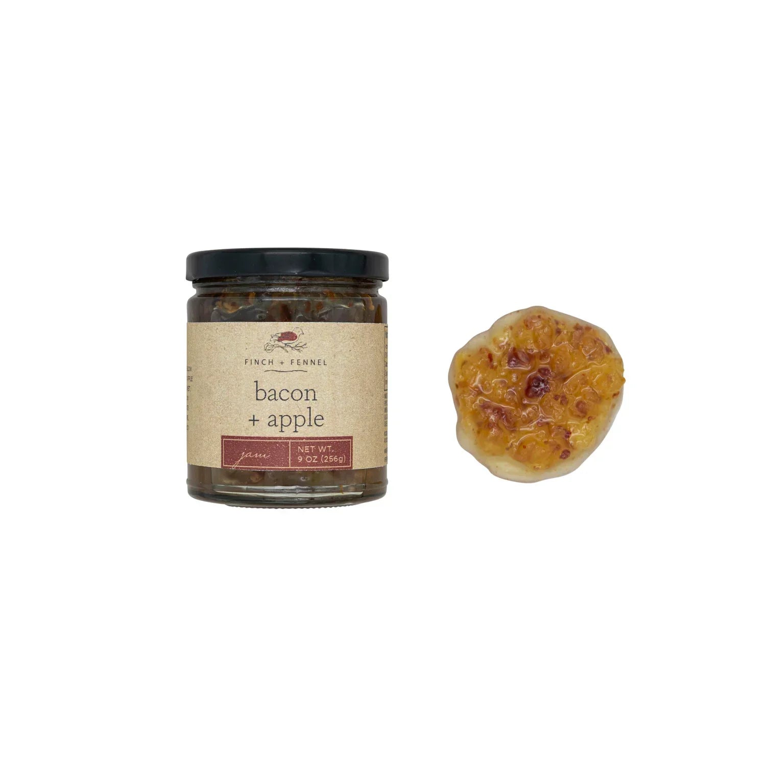Finch & Fennel Gift Finch & Fennel Bacon And Apple Jam 9 oz Bac & Apple