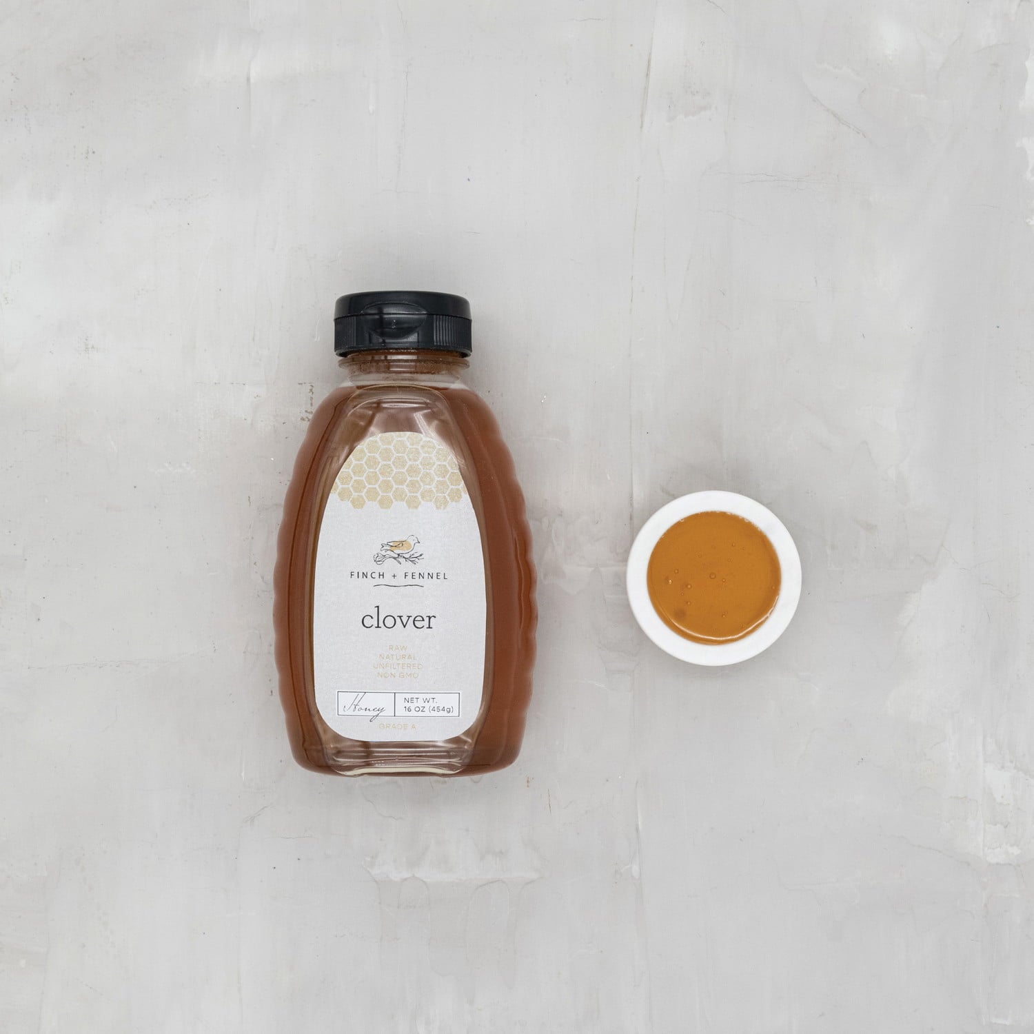 Finch & Fennel Gift Finch & Fennel Grade A Unfiltered Clover Honey 16 oz Clover Honey