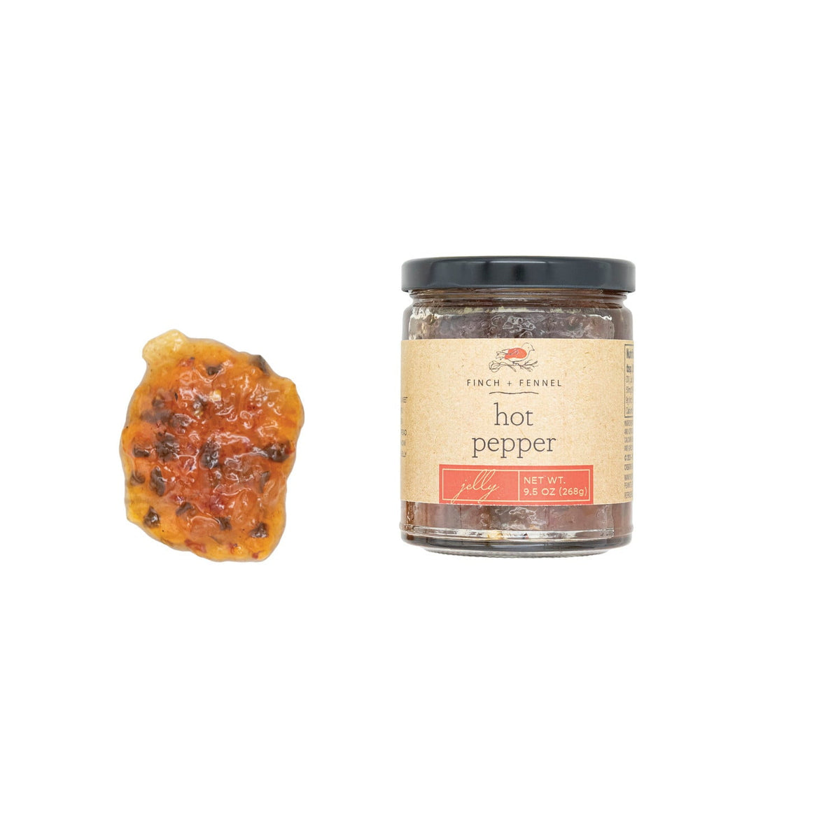 Finch &amp; Fennel Gifts Finch &amp; Fennel Hot Pepper Jelly 9 oz Hot Pepper Jelly