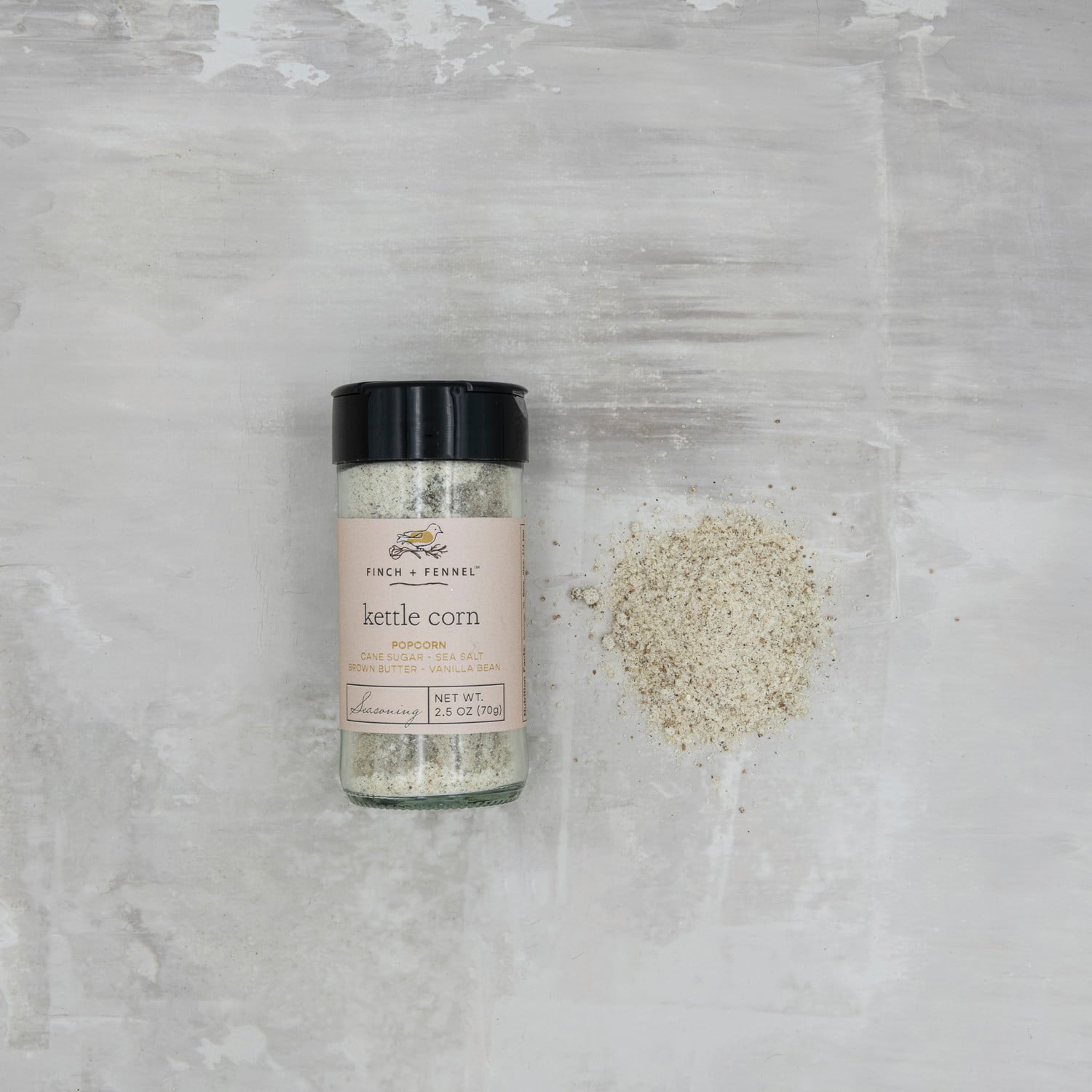 Finch & Fennel Gift Finch & Fennel  Kettle Corn Popcorn Seasoning 2.8 oz. Kettle Corn