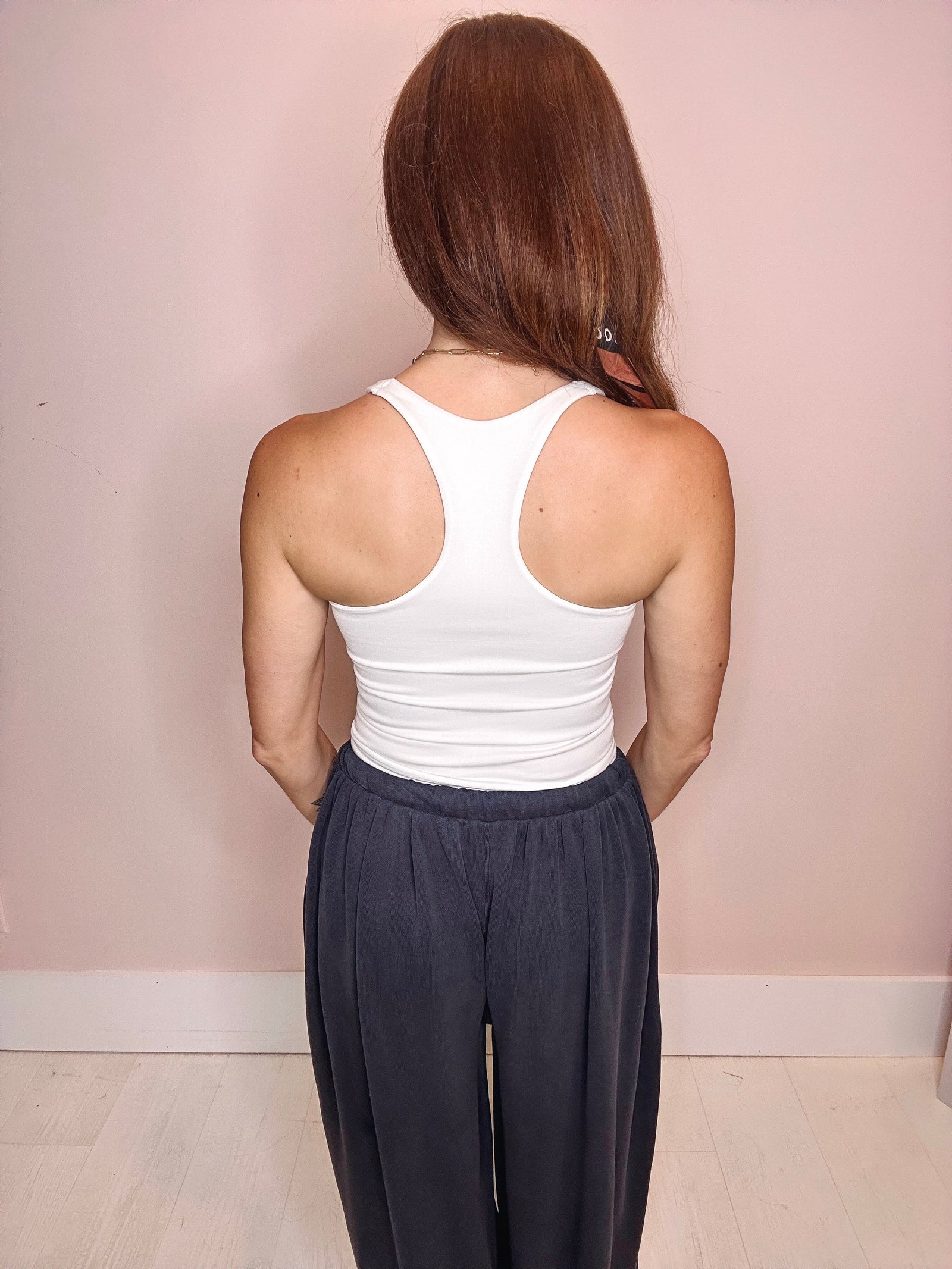 Free People Tank Free People Go To Smooth Square Neck Cami