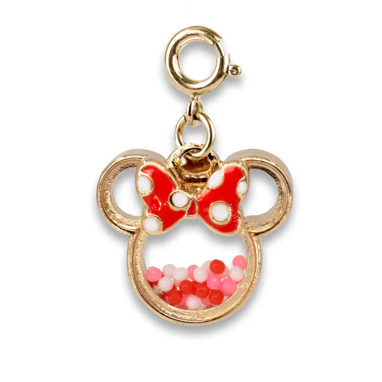 High Intencity Jewelry Gold Minnie Shaker Charm Gold