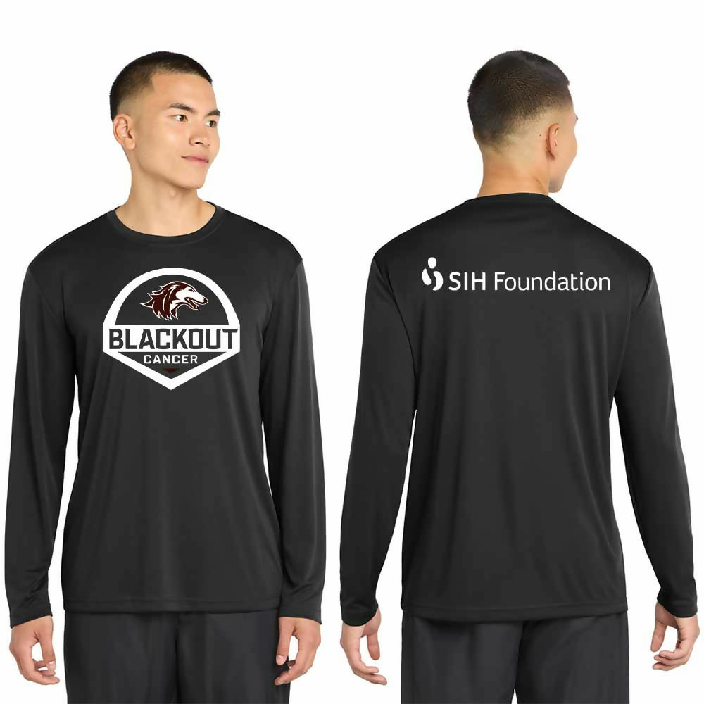 SIH Foundation Blackout Cancer - Sport-Tek - Long Sleeve PosiCharge Competitor Tee
