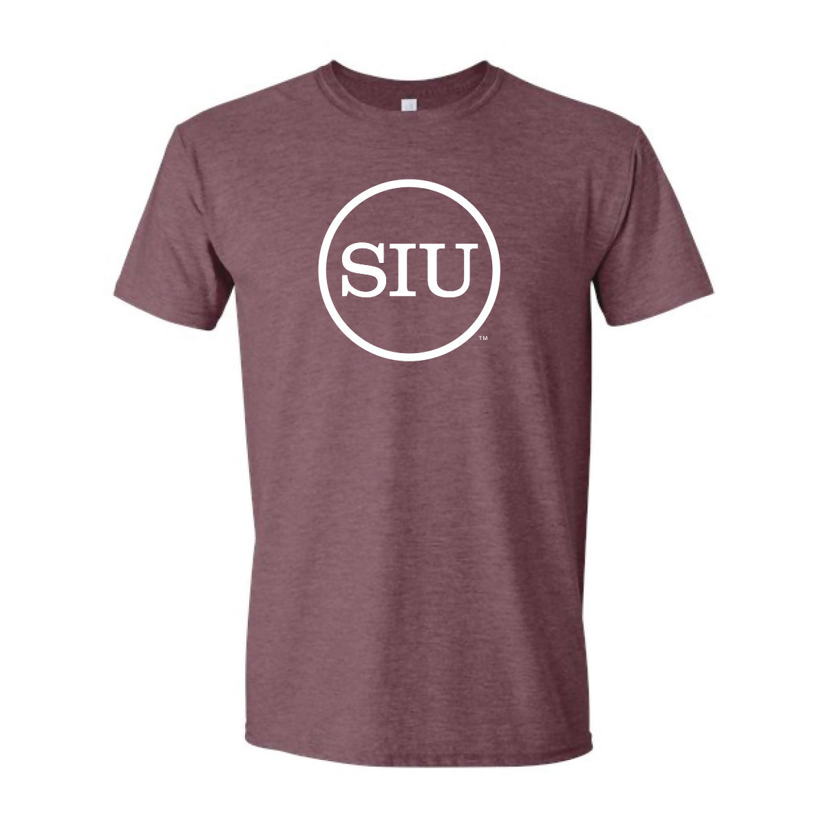 SIU Heather Maroon Soft Tee (71C) - Officially Licensed College Vault