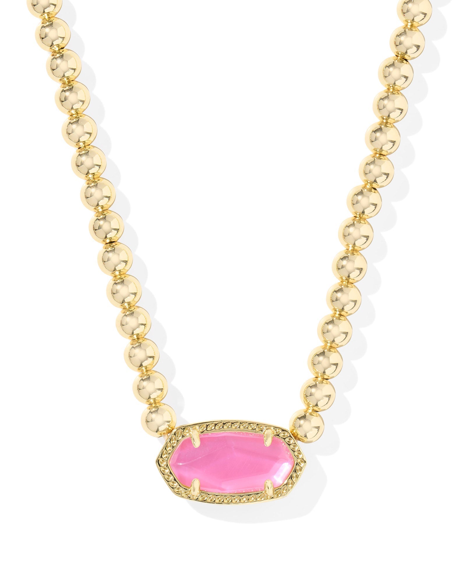 Kendra Scott Elisa Beaded Necklace-- Gold Azalea Illusion
