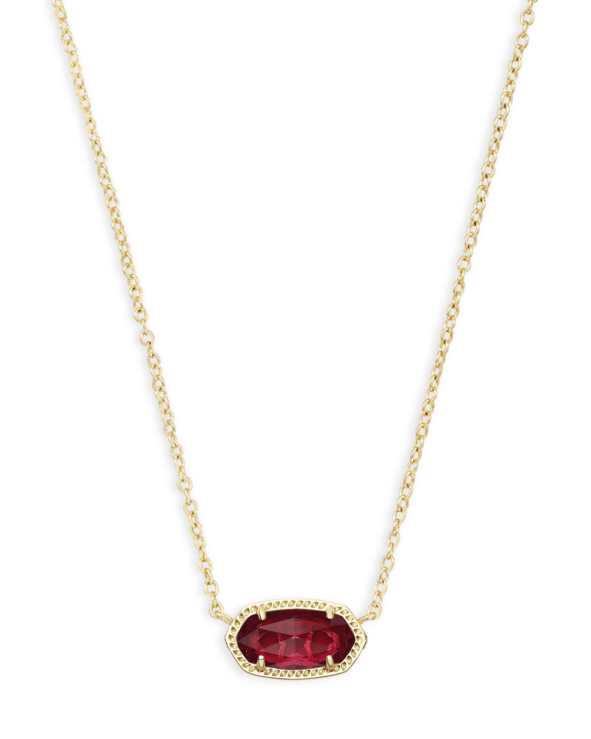 Kendra Scott Jewelry Kendra Scott Elisa Necklace-- Gold Clear Berry