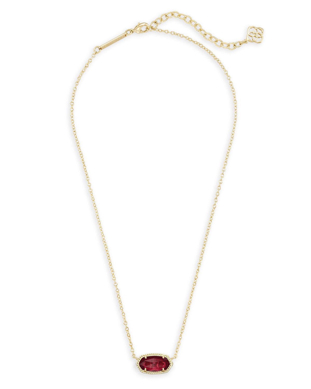 Kendra Scott Jewelry Kendra Scott Elisa Necklace-- Gold Clear Berry