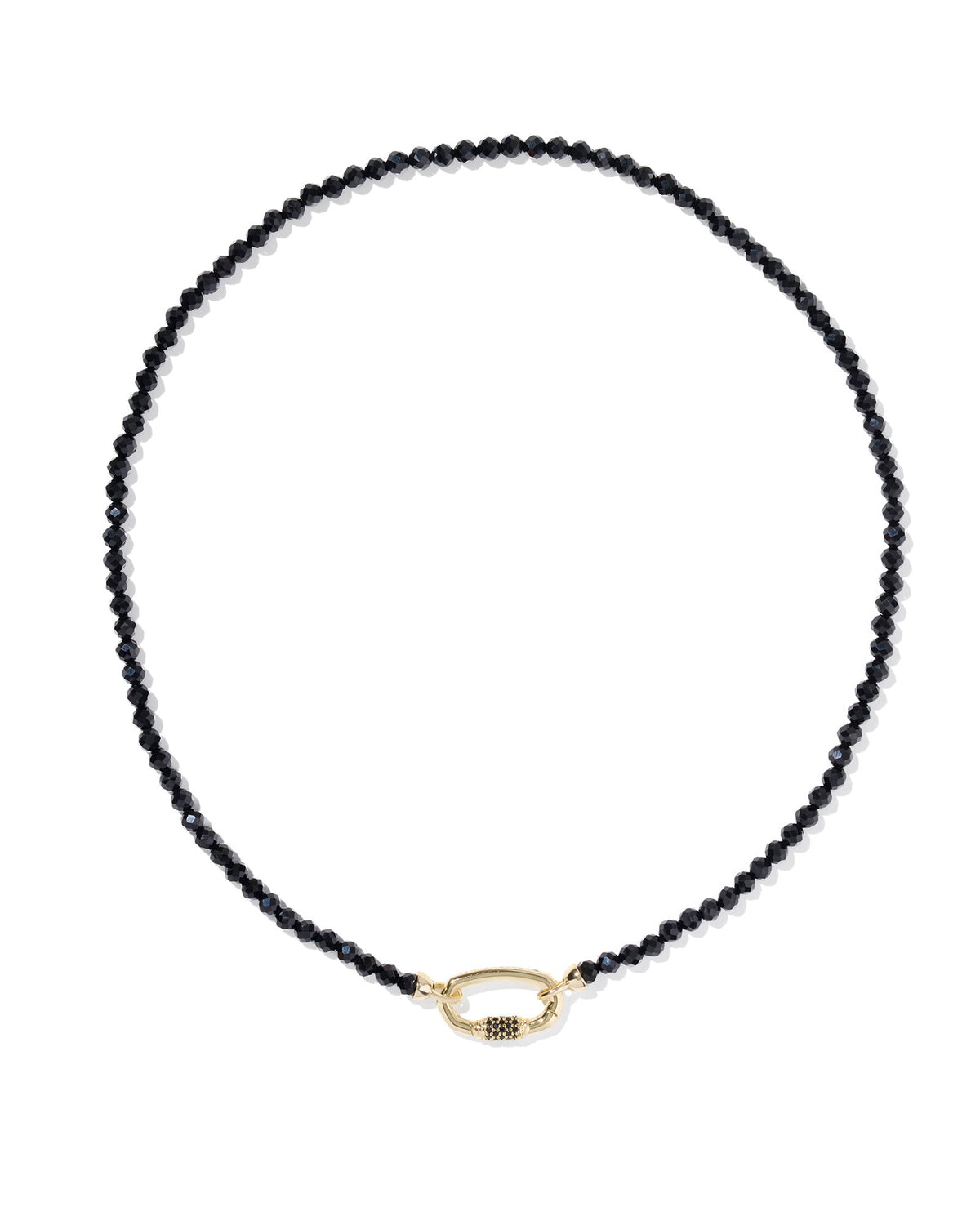 Kendra Scott Accessory Kendra Scott Emery Beaded Strand Necklace- Gold Black Agate Black