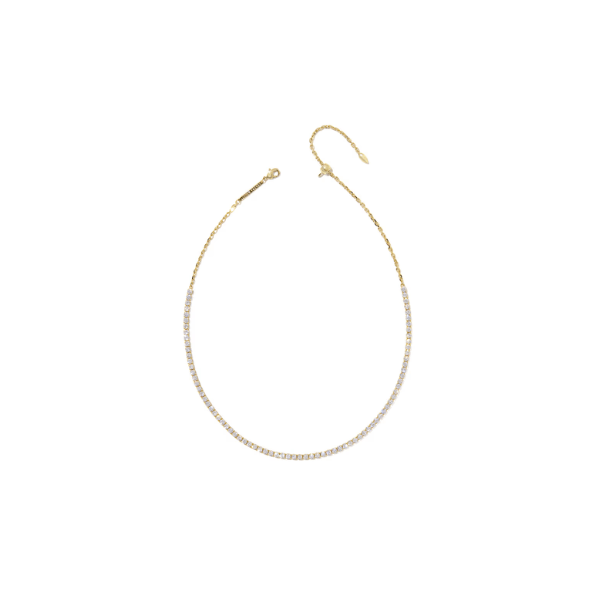 Kendra Scott Jewelry Kendra Scott Renee Tennis Necklace -Gold Gold