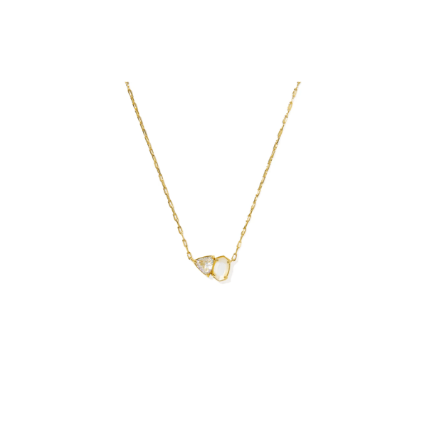 Kendra Scott Jewelry Kendra Scott Tatum June Short Pendant Necklace -- Gold Gold