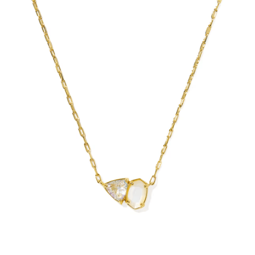 Kendra Scott Jewelry Kendra Scott Tatum June Short Pendant Necklace -- Gold Gold