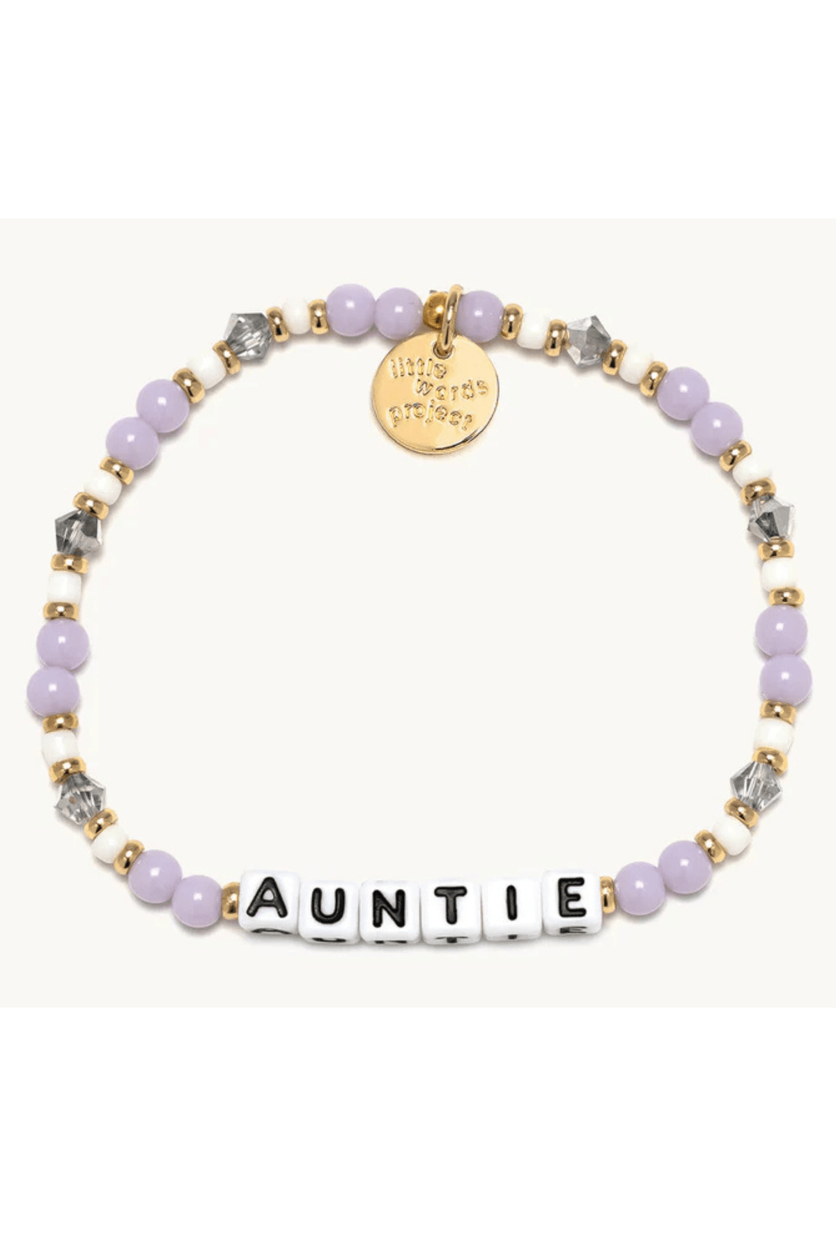 Little Words Project Jewelry Little Words Project &quot;Auntie&quot; Beaded Bracelet