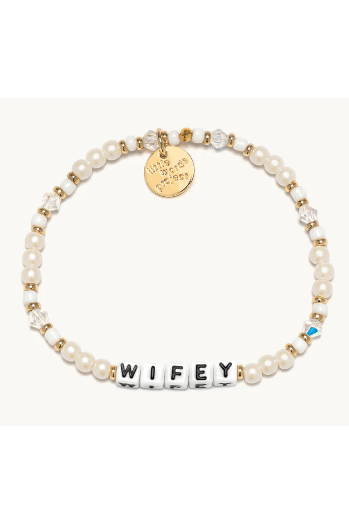 Little Words Project Jewelry Little Words Project &quot;Wifey&quot; Beaded Bracelet