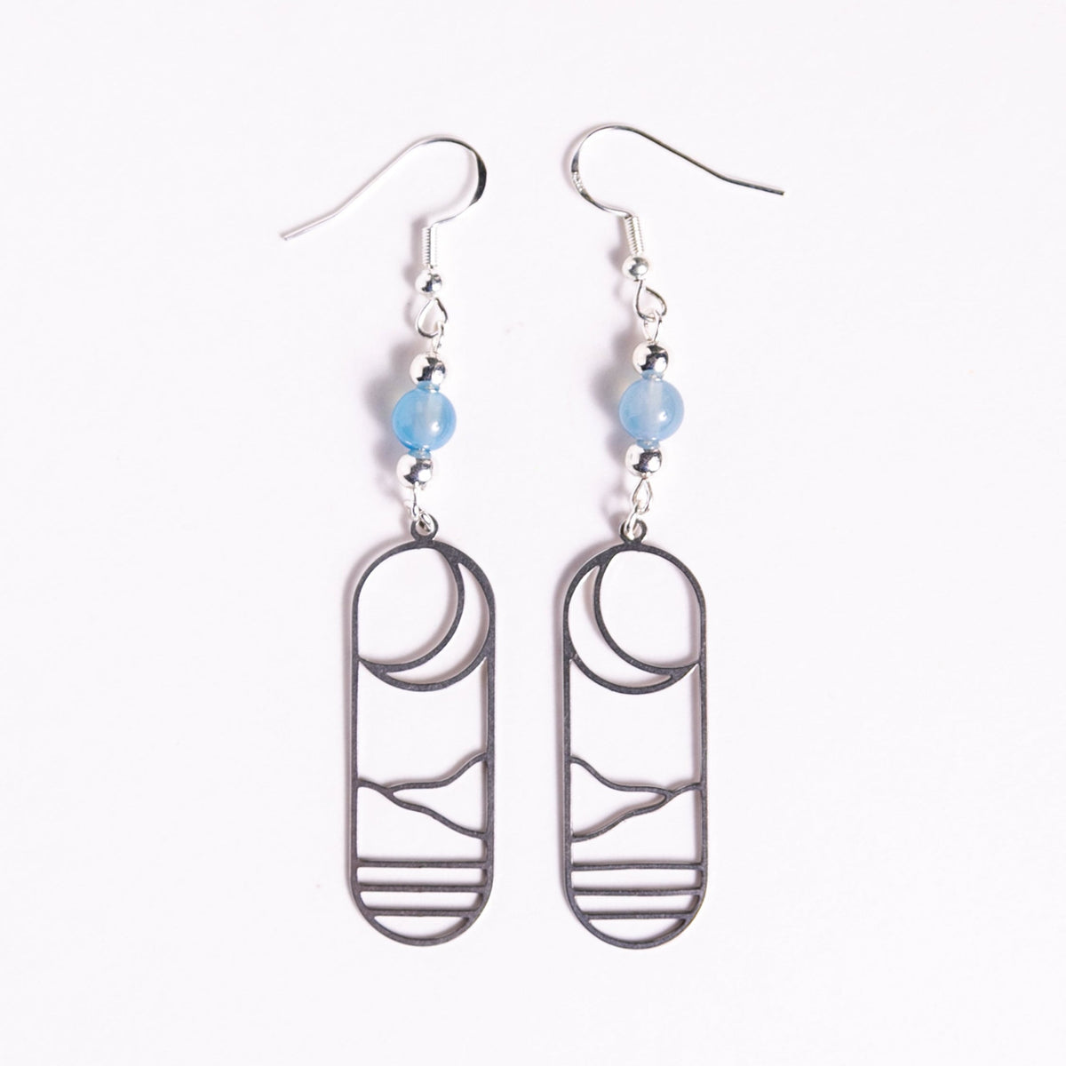 Sea Side Moon Rise Earrings