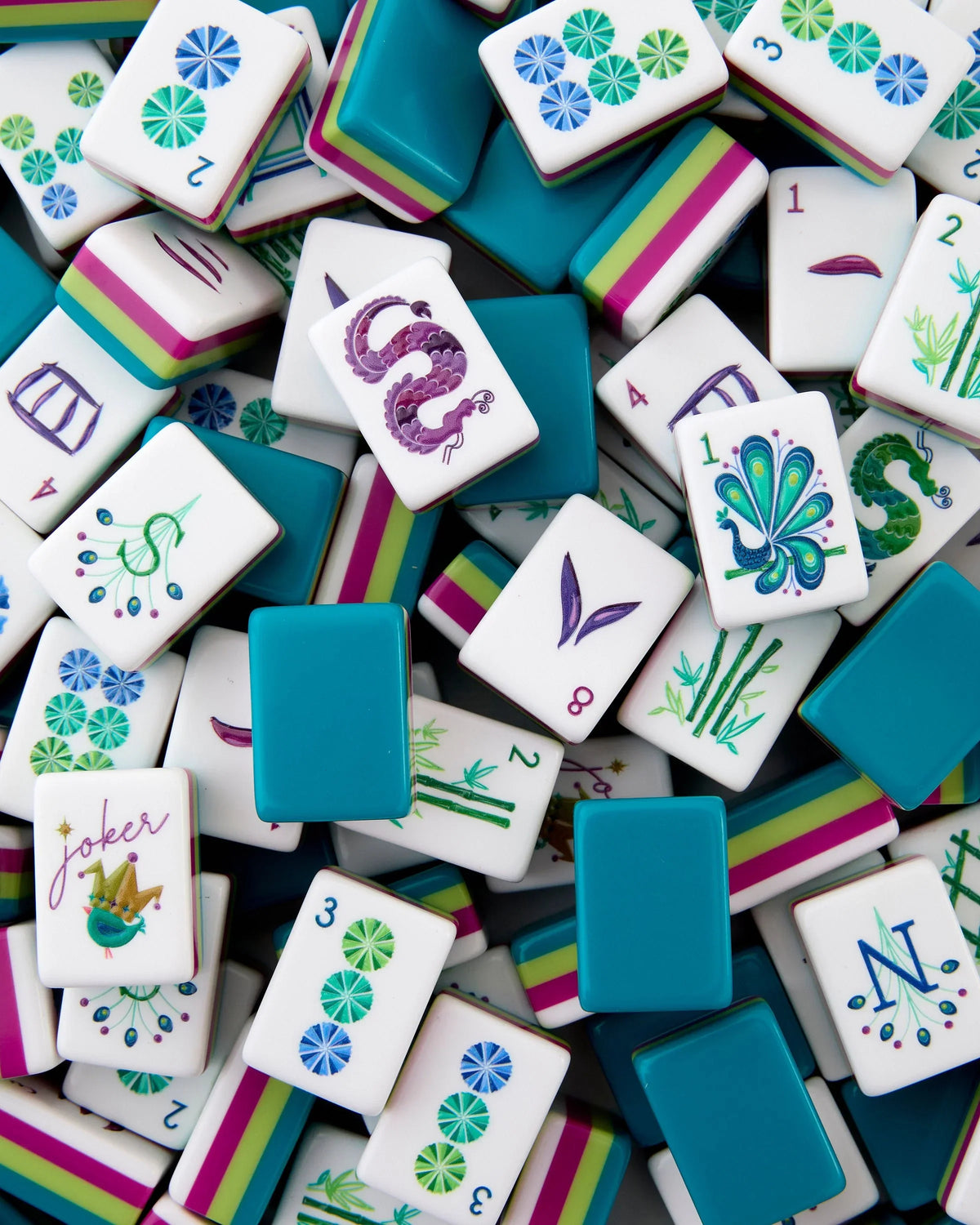 Oh My Mahjong Gifts Oh My Mahjong-  Lagoon Mahjong Tiles Lagoon