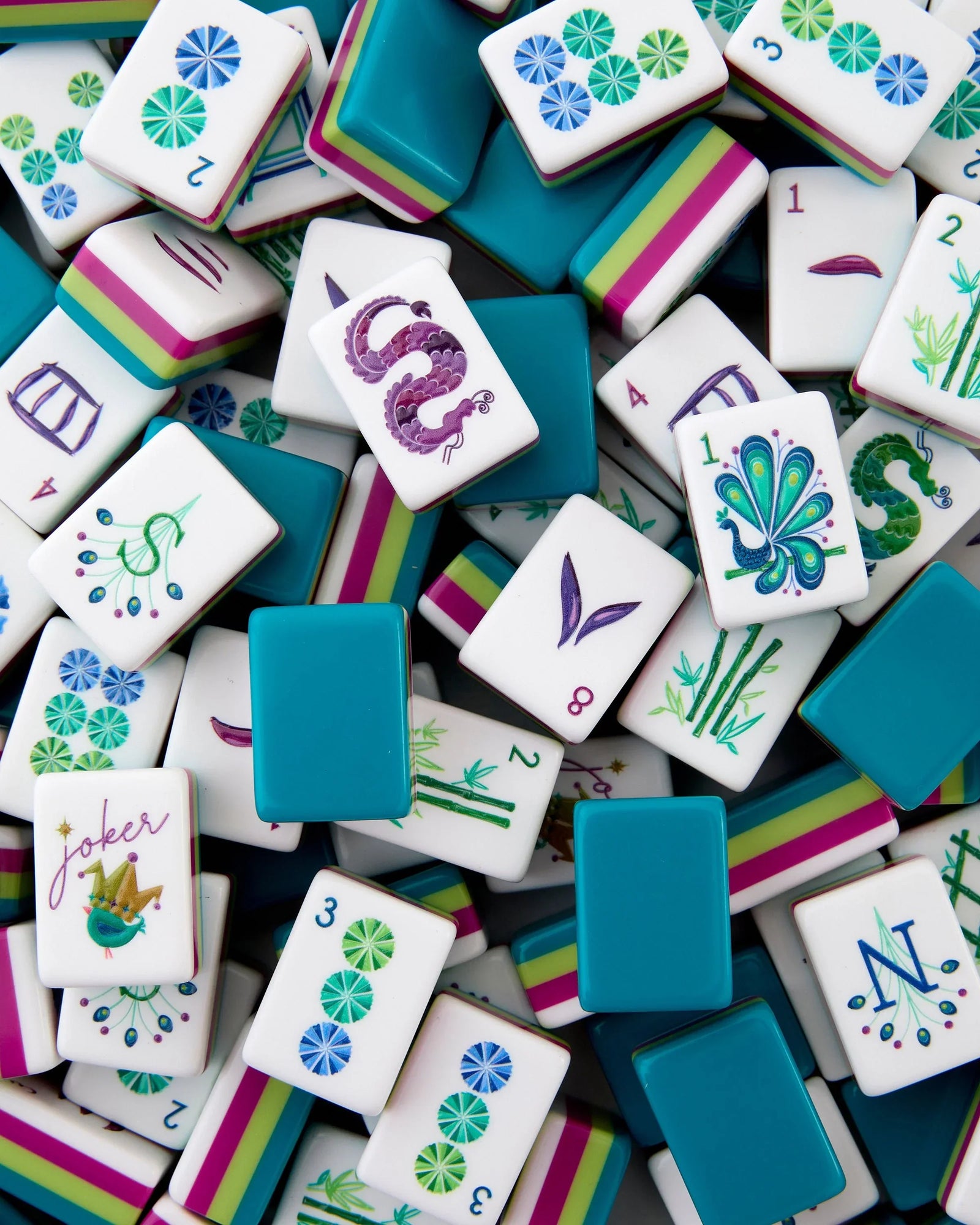 Oh My Mahjong Gifts Oh My Mahjong-  Lagoon Mahjong Tiles Lagoon