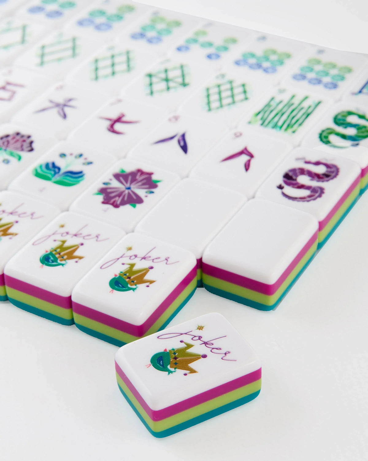 Oh My Mahjong Gifts Oh My Mahjong-  Lagoon Mahjong Tiles Lagoon