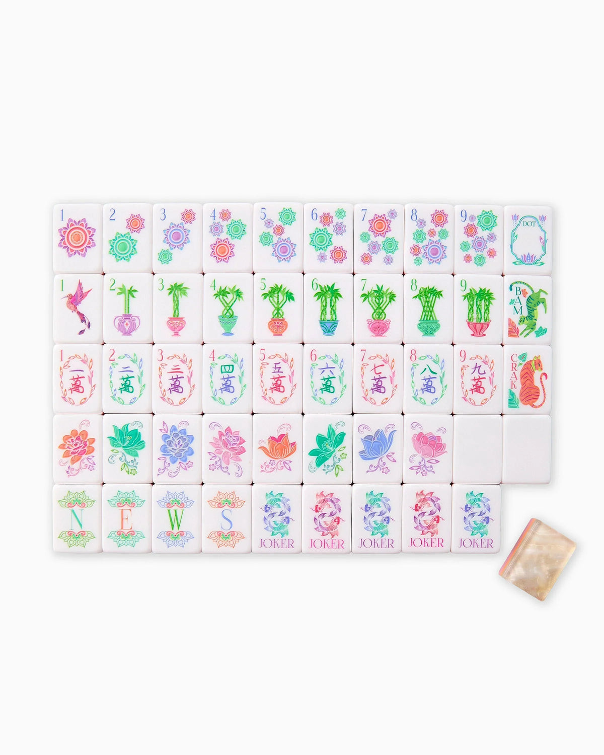 Oh My Mahjong Gifts Oh My Mahjong - Pearlescent Mahjong Tiles Pearlescent