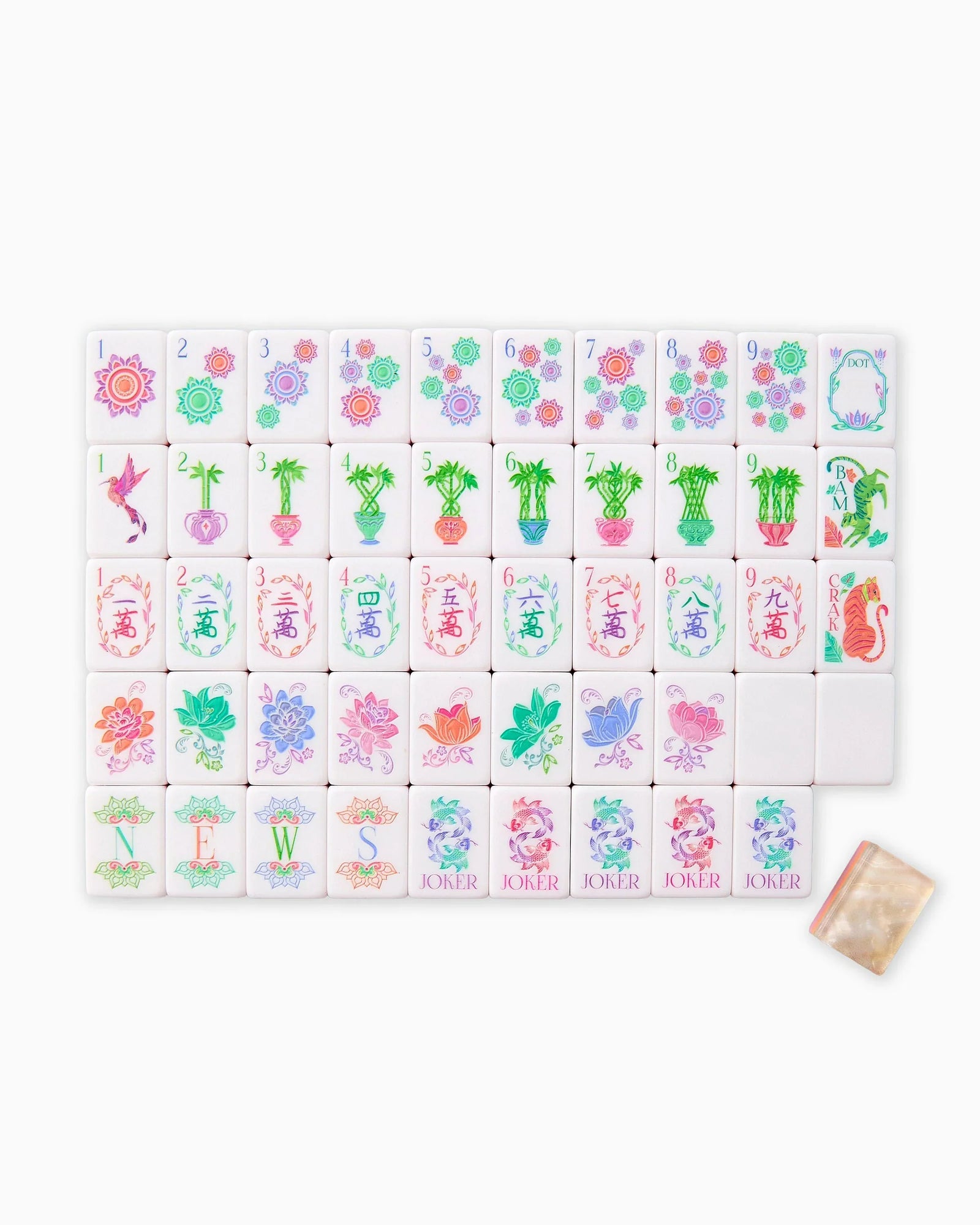Oh My Mahjong Gifts Oh My Mahjong - Pearlescent Mahjong Tiles Pearlescent