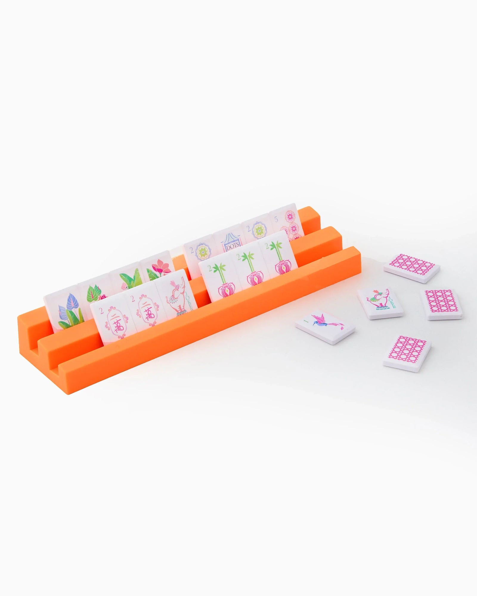 Oh My Mahjong Gifts Oh My Mahjong - Poppy Debutante Tile Travel Set Poppy Travel