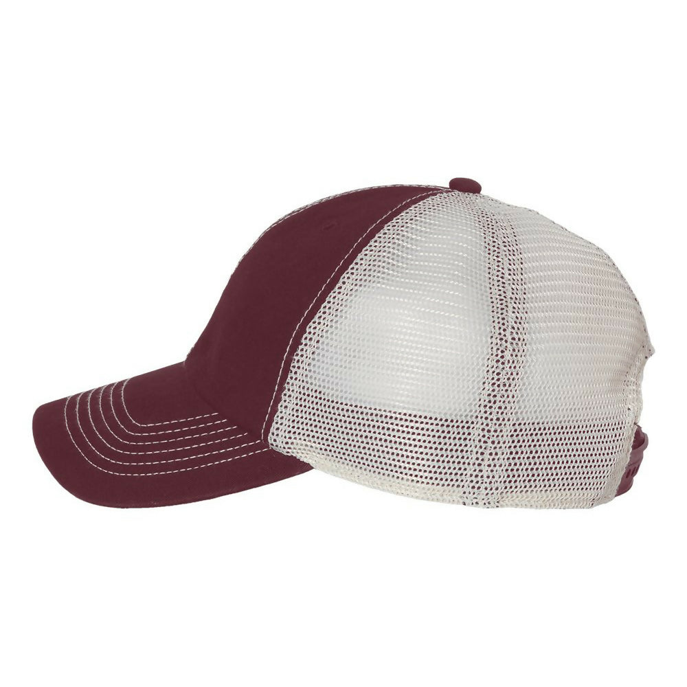 47 Brand - Maroon SIUC-USA RWB Soft Mesh Vintage Cap - Officially Licensed - Limited Availability