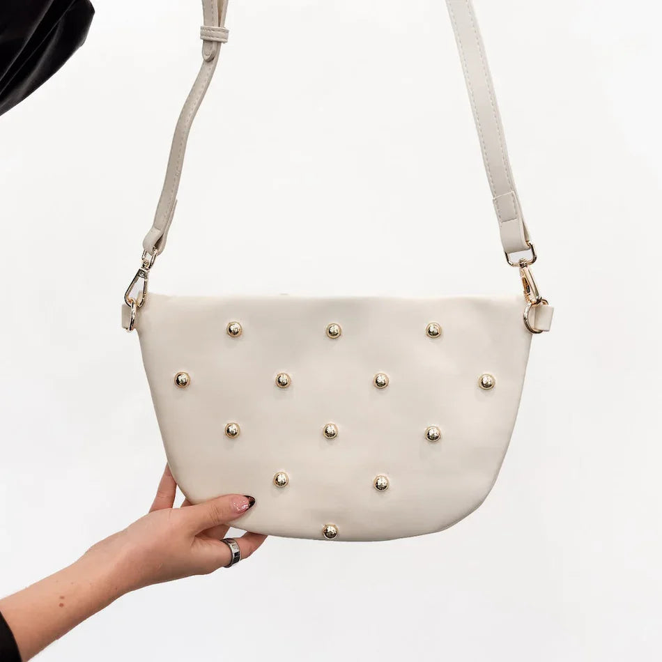 Pretty Simple Accessory Pretty Simple Chic Gold Studded Westlyn Bum Bag