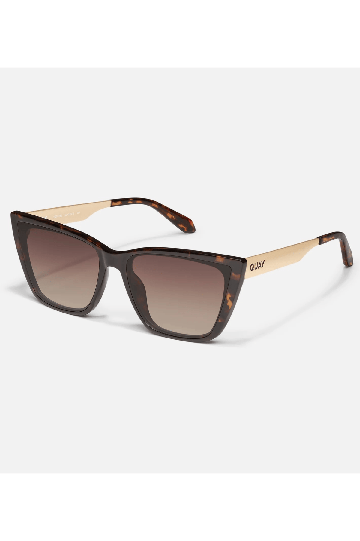 Quay Call The Shots Remixed Sunglasses-- Neutral/Brown