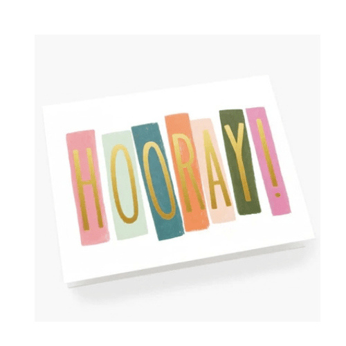 Rifle Paper Co Greeting Card Hooray Greeting Card Horray