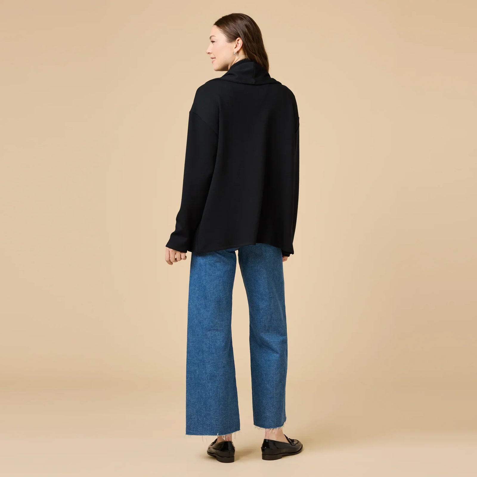 Softies DreamTech Exaggerated Collar Cardigan
