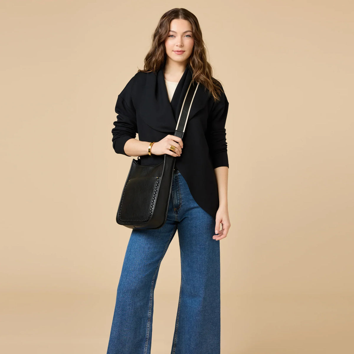 Softies DreamTech Exaggerated Collar Cardigan