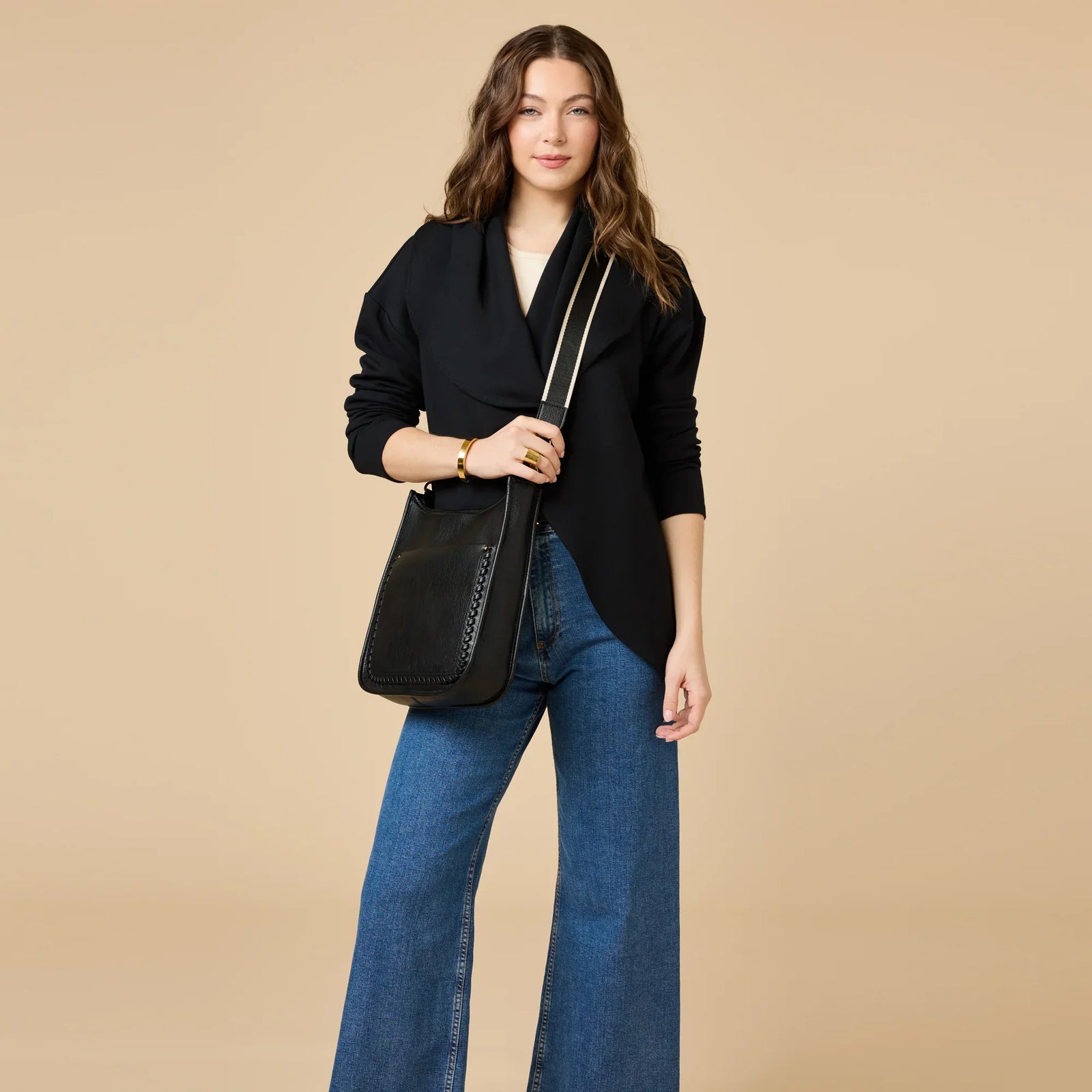 Softies DreamTech Exaggerated Collar Cardigan