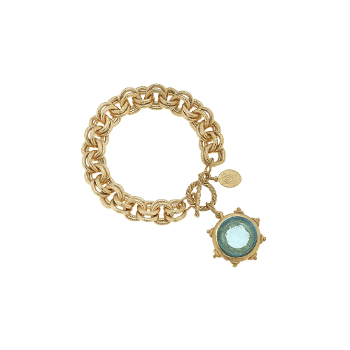 Susan Shaw Venetian Glass Fleur Bracelet
