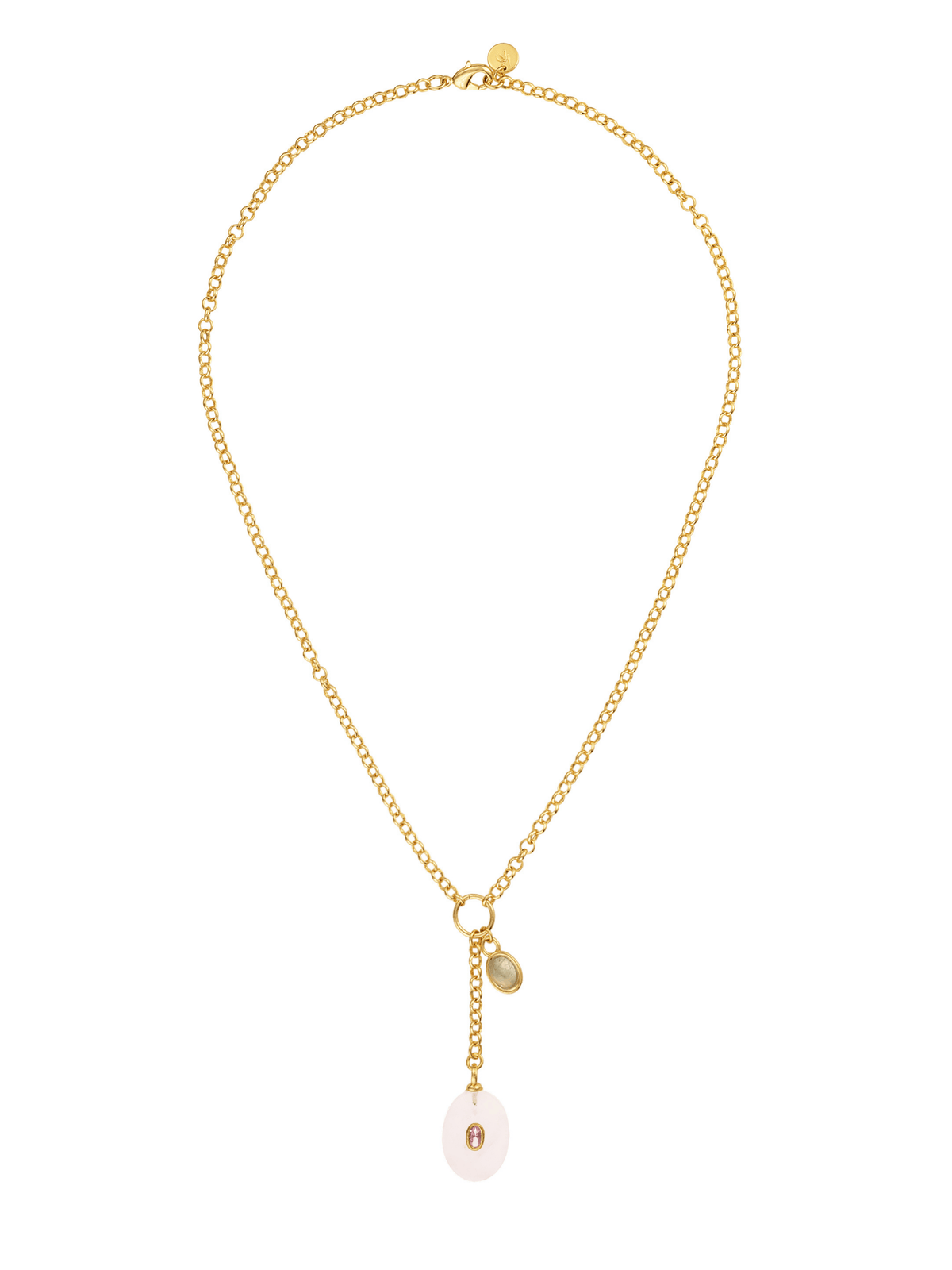 Noelle Stone Drop Necklace