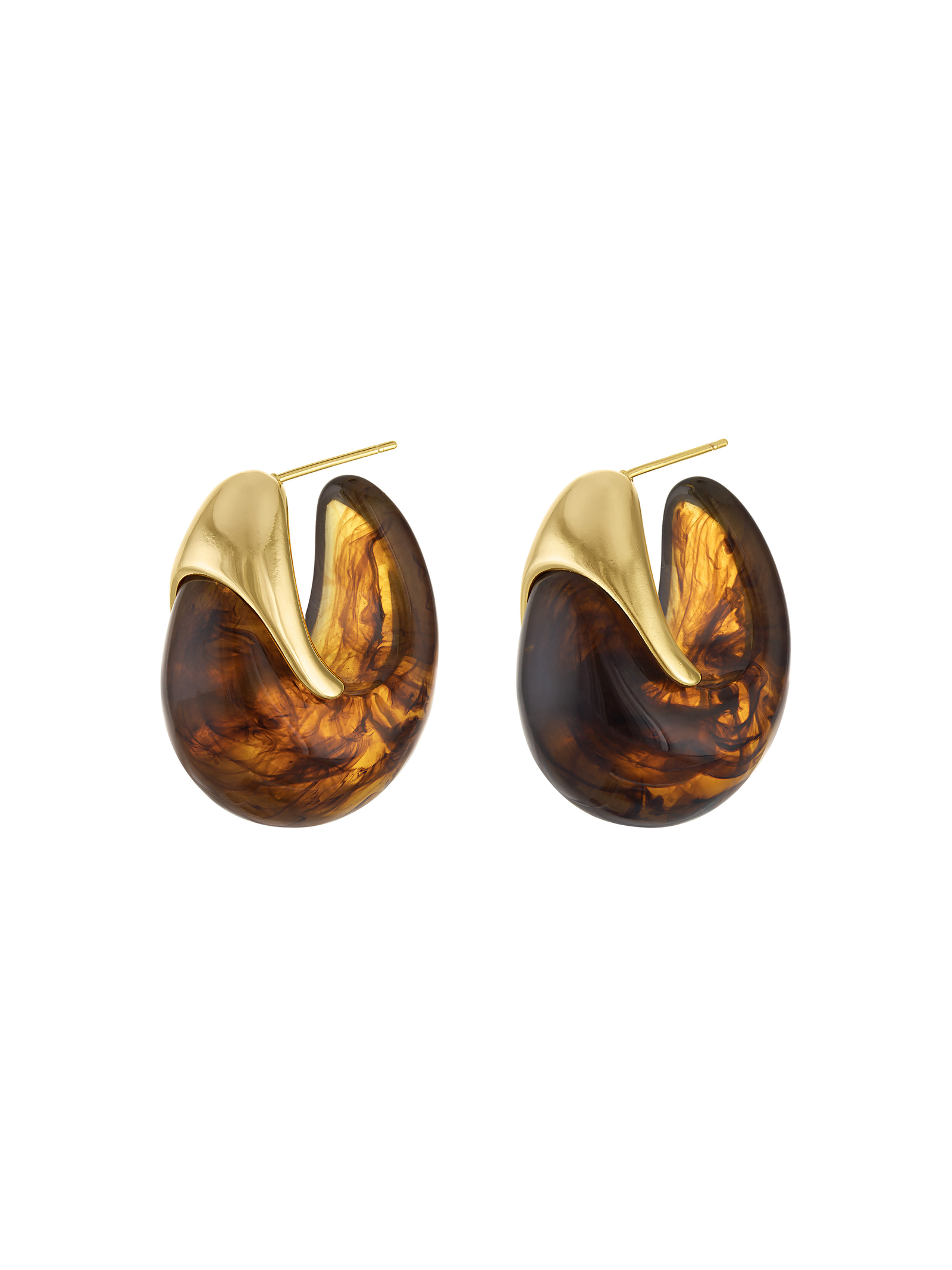 Hunter Retro Hoop Earrings