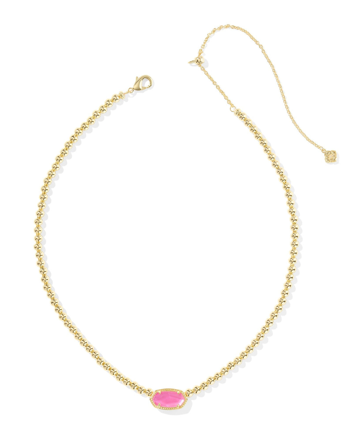 Kendra Scott Elisa Beaded Necklace-- Gold Azalea Illusion