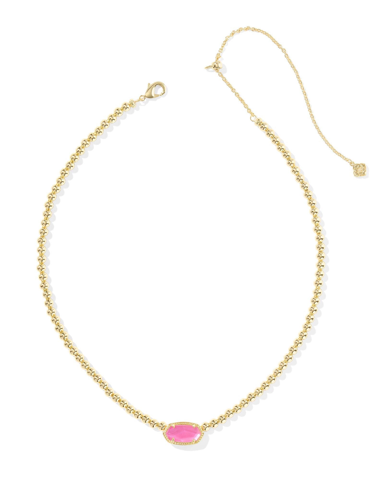 Kendra Scott Elisa Beaded Necklace-- Gold Azalea Illusion
